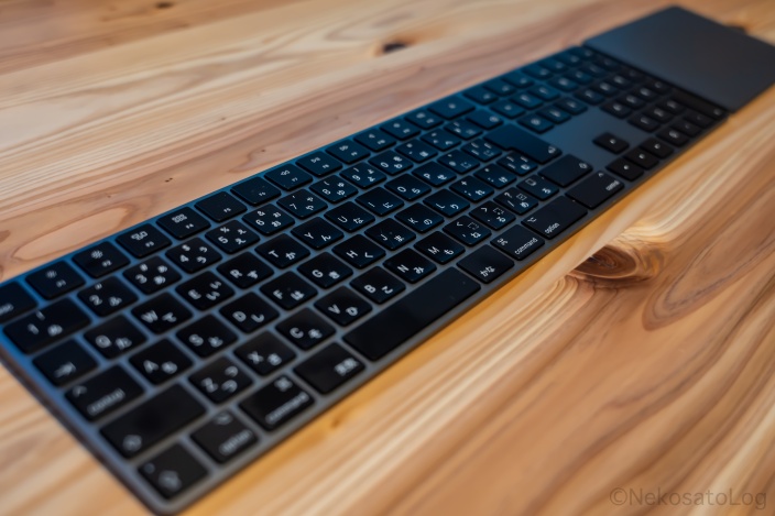 レビュー Magic Keyboard スペースグレイ スペースグレイで揃えるとかっこいい 自己満足のキーボード Nekosatolog